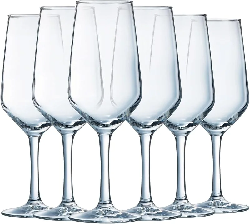 Marke: Arcoroc Arcoroc, Sektgläser, Silhouette, 18 cl, 6er Set — Wein und Festtafel
