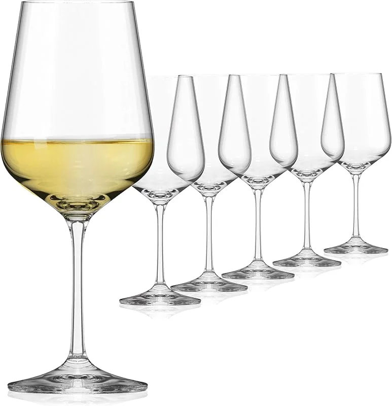 Besuche den Sahm-Store Sahm Weißweingläser, 6er Set – 360 ml — Wein und Festtafel