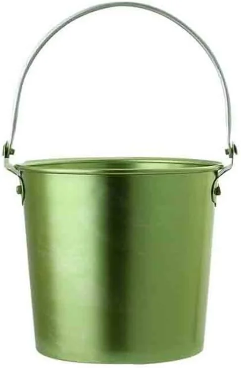 Marke: Lijiaxiuyc-101 eiskübel Galvanik EIS Pellet Eimer Aluminium Snack Eimer Mini Tragbare EIS Eimer Kreative Bar EIS Eimer sektkübel(Green) — Wein und Festtafel