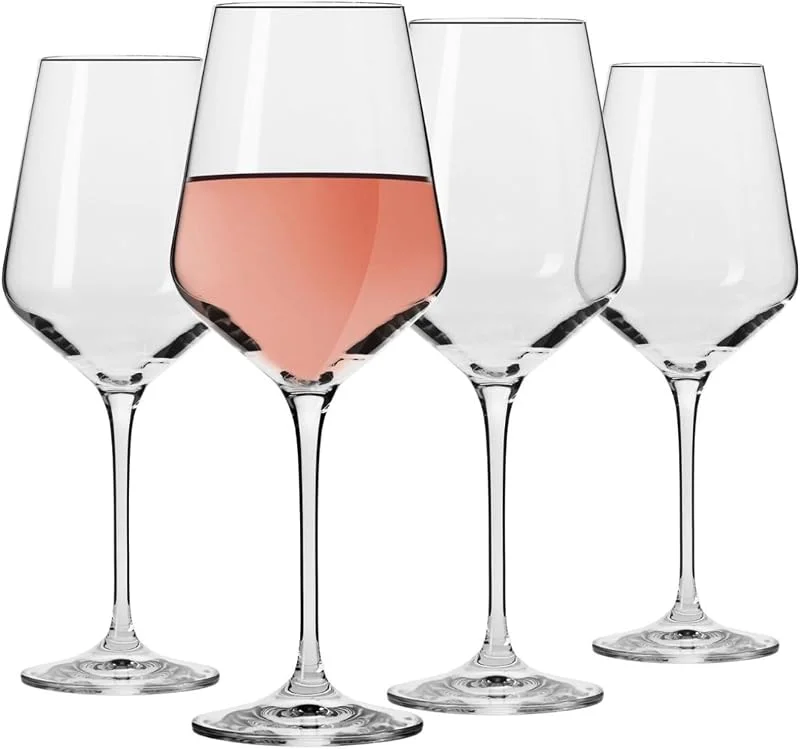 Besuche den Krosno-Store KROSNO Weißweingläser 4er Set, 450 ml, Avant-Garde Kollektion — Wein und Festtafel
