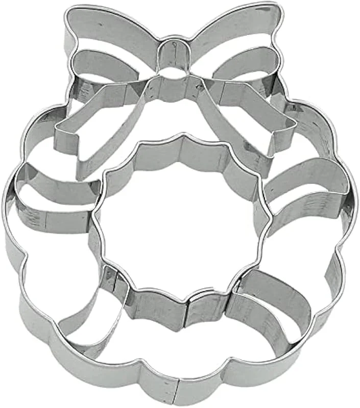 Besuche den RBV Birkmann-Store Birkmann, Plätzchen-Ausstechform Weihnachtskranz, 7, 5 cm, Edelstahl, hochwertige Qualität, 198975 — Weihnachtskueche