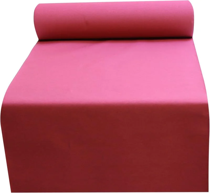 Marke: Duni Duni Tête-à-Tête-Tischläufer aus Dunicel alle 120 cm perforiert, Uni rot, 40 x 2400 cm — Küche & Haushalt