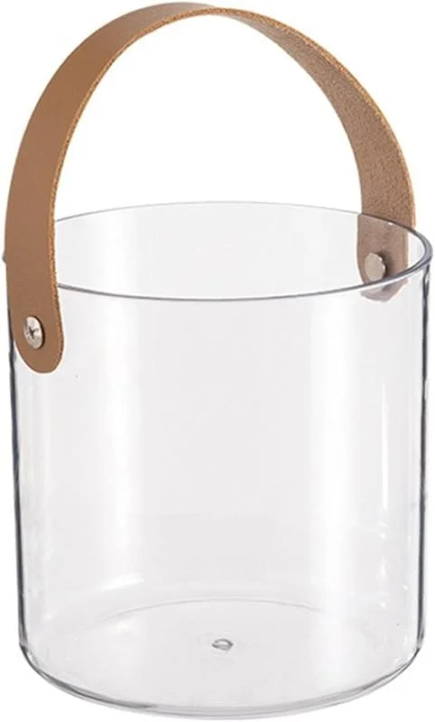 Marke: Lijiaxiuyc-101 eiskübel Eiskübel, Getränkewanne, Snack-Eimer, transparent, großes Trockenobsttablett, Zuhause, Wohnzimmer, tragbares Obsttablett, Champagner, Bier, Eiskübel, Wassereimer, Barzubehör sektkübel(Klein) — Wein und Festtafel