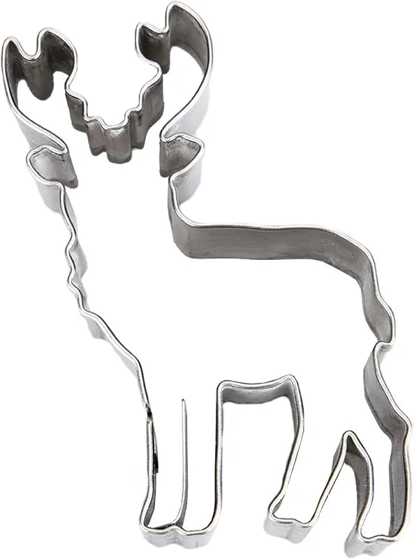 Besuche den Städter-Store Städter Ausstecher, Edelstahl, Silber, 8cm, 076273 — Weihnachtskueche