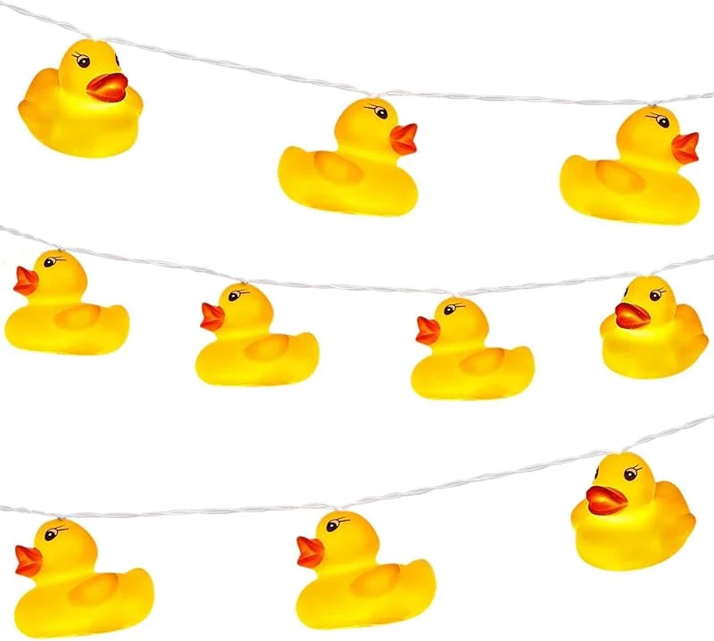 Marke: Générique Lichterkette Enten-Design helle Lichtdekoration — Weihnachtsbeleuchtung