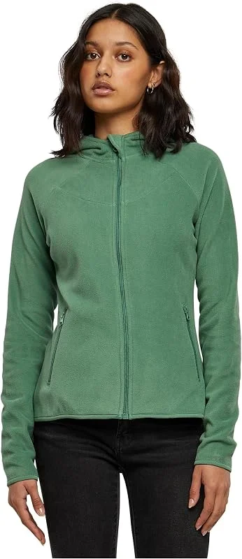 Besuche den Urban Classics-Store Urban Classics Damen Polar Fleece Zip Hoody – Regular Fit Kapuzenjacke im warmen Fleece Style mit Reißverschluss für Freizeit, Alltag & Streetwear — Weihnachtsmode