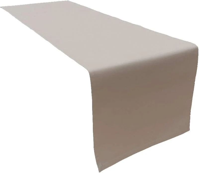 Besuche den Lemos Home-Store Lemos Home Hochwertiger Tischläufer aus Baumwolle. Tischtuch, Tischdecke. Große Auswahl an Farben. (Grau) — Küche & Haushalt