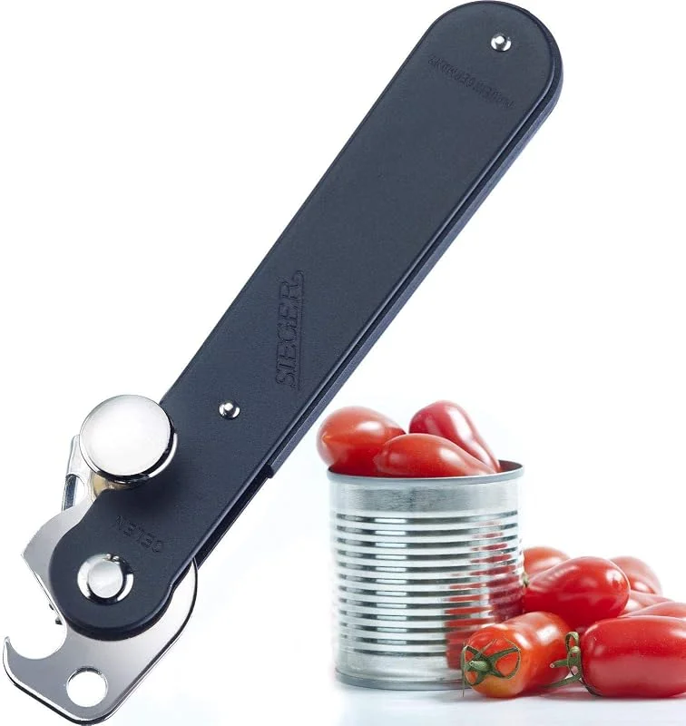 Besuche den Westmark-Store Westmark Hebeldosenöffner, mit Kapselheber, Länge: 14, 9 cm, Stahl, Original Sieger, Schwarz, Silber, 11212270 — Küche & Haushalt