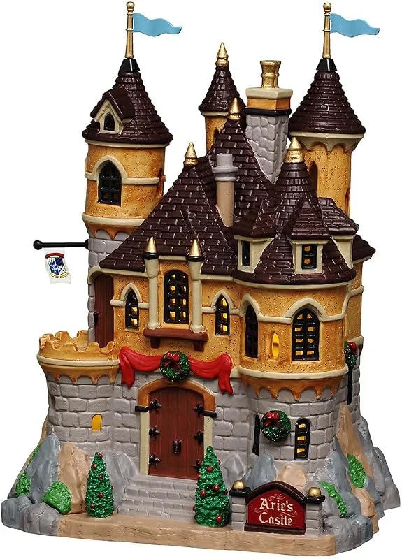 Marke: Lemax Lemax, Arie's Castle, beleuchtete Gebäude, #65561 — Weihnachtsdeko