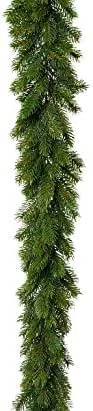 Marke: kunstpflanzen-discount.com Künstliche Spritzguss Tannengirlande Weihnachtsgirlande 120cm mit 160 PE Nadelzweigen für Innen und Außen — Weihnachtsdeko