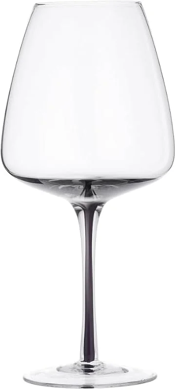 Marke: Broste Copenhagen Broste Copenhagen Rotweinglas Smoke klar, grau 0, 65 l 4er Set — Wein und Festtafel
