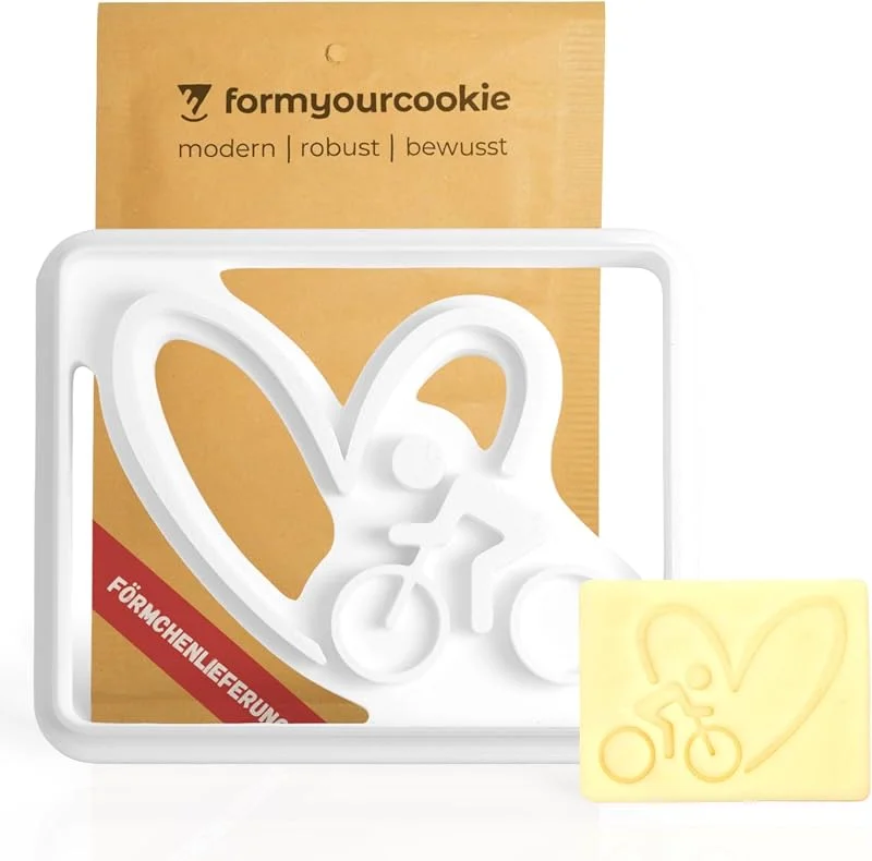 Besuche den formyourcookie-Store Rennrad Liebe Ausstecher Kekse Plätzchen Fondant, hochwertige Fahrrad Love Keksausstecher, detaillierte Rad Keksstempel, Ausstechform Brot Ton Clay, Keksschneider Tour de Frankreich, Olympia — Weihnachtskueche