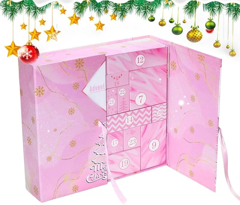 Marke: zwxqe Leere Adventskalender zum Befüllen 24 Tage Weihnachten leer nachfüllbar — Advent und Tisch