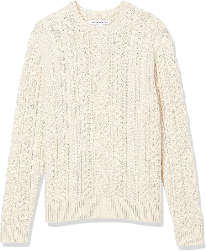 Besuche den Amazon Essentials-Store Amazon Essentials Herren Lange Ärmel Wollpullover — Weihnachtsmode