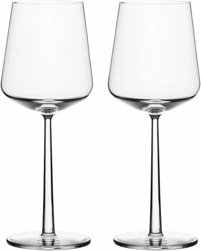 Iittala 2er Set Rotweingläser aus der Essence Kollektion, 0, 45L, Spülmaschinengeeignet, 1008568, Klar — Wein und Festtafel