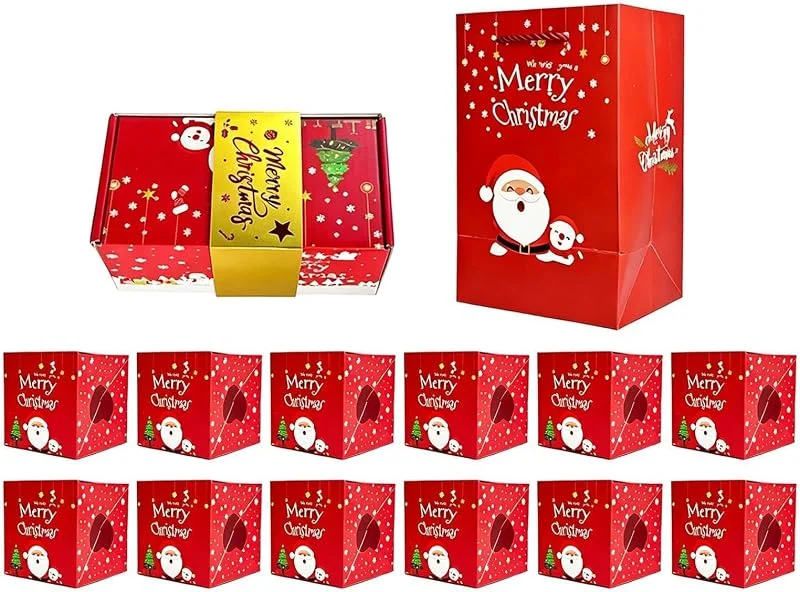 Marke: Generic Weihnachten Gelddosen Für Bargeld 12-teilig Kreative Wiederverwendbare — Geschenkverpackung