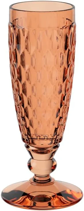 Villeroy & Boch - Boston Champagnerglas Orange — Wein und Festtafel