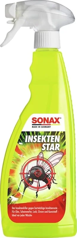 Besuche den SONAX-Store SONAX InsektenStar (750 ml) Insektenentferner — Hautpflege