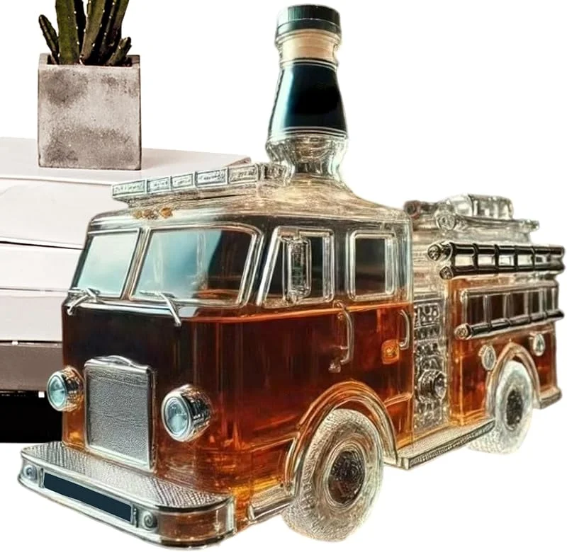 Marke: Generisch Whiskey Karaffe, Karaffen Für Wein Und Spirituosen Mit Automotiv Design - Deko Sammlerstück Für Wodka Bourbon Familiendrinks Vätertag Männer Wohnzimmer Hochzeitsfeier — Wein und Festtafel