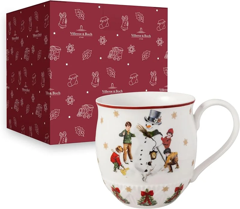 Villeroy & Boch – Toy's Fantasy Henkelbecher Bunt, Tasse, Kaffeetasse, Heißgetränkebecher Toys, Weihnachtstasse, Kaffeebecher, Wintertasse, Weihnachtsbecher, Premium Porcelain — Advent und Tisch