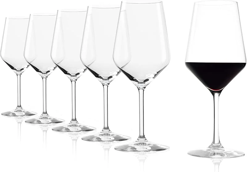 Besuche den Stölzle Lausitz-Store Stölzle Lausitz Revolution Rotweingläser Rotweinkelche 490 ml, 6er-Set — Wein und Festtafel
