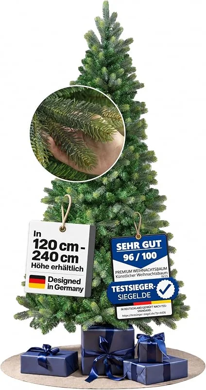 Marke: Premium Weihnachtsbaum Weihnachtsbaum Schweden 210 cm I Künstlicher Baum ohne Beleuchtung — Advent und Tisch
