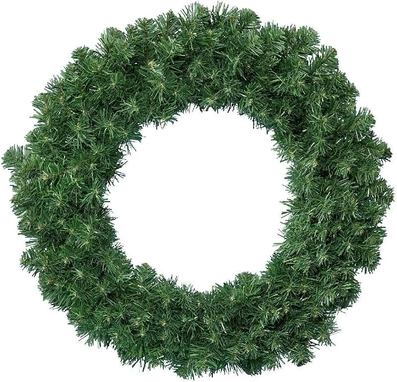 Marke: Kaemingk Kaemingk 680452 Imperial Pine Kranz, Soft Nadel PVC, Durchmesser 50 cm — Weihnachtsdeko