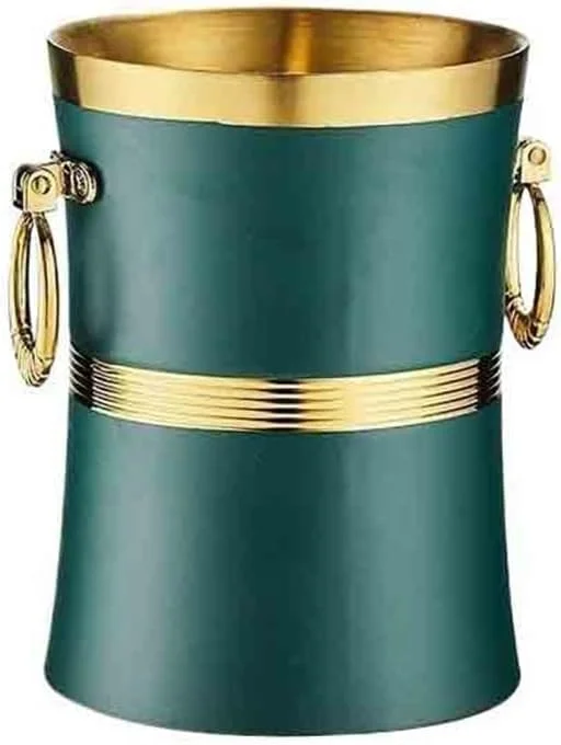 Marke: Lijiaxiuyc-101 eiskübel Kommerzielle Bar Bier Wein Kreative EIS Eimer Edelstahl EIS Eimer EIS Pellet Eimer Bar Champagner Eimer sektkübel(Green) — Küche & Haushalt