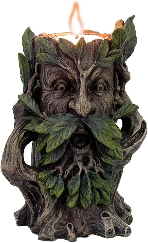 Marke: Nemesis Now Nemesis Now Teelichthalter Wildwood 18cm braun — Advent und Tisch