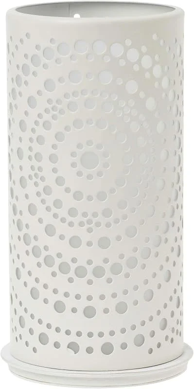 Marke: Duni Duni Billy DS42014 Kerzenhalter, Metall, 14 x 6, 5 cm, Weiß, 4 Stück — Advent und Tisch