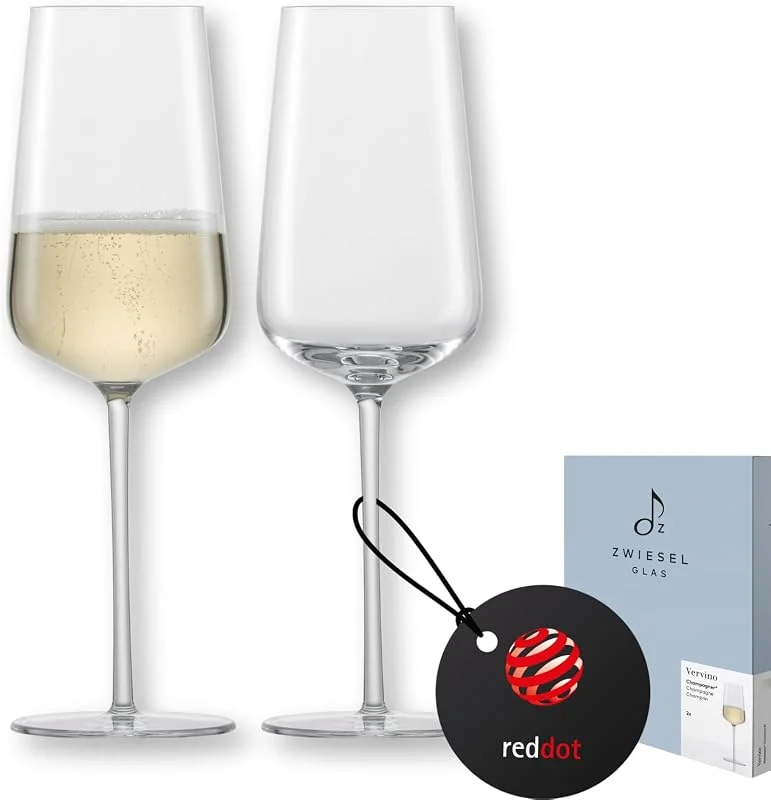 Besuche den Zwiesel Glas-Store Zwiesel Glas Champagner Gläser Vervino (2 Stk) — Wein und Festtafel
