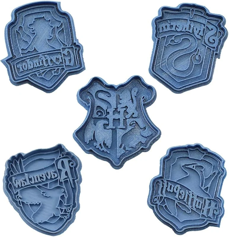 Marke: Cuticuter Cuticuter Ausstechformen für Hogwarts, Blau, 5 Stück — Weihnachtskueche