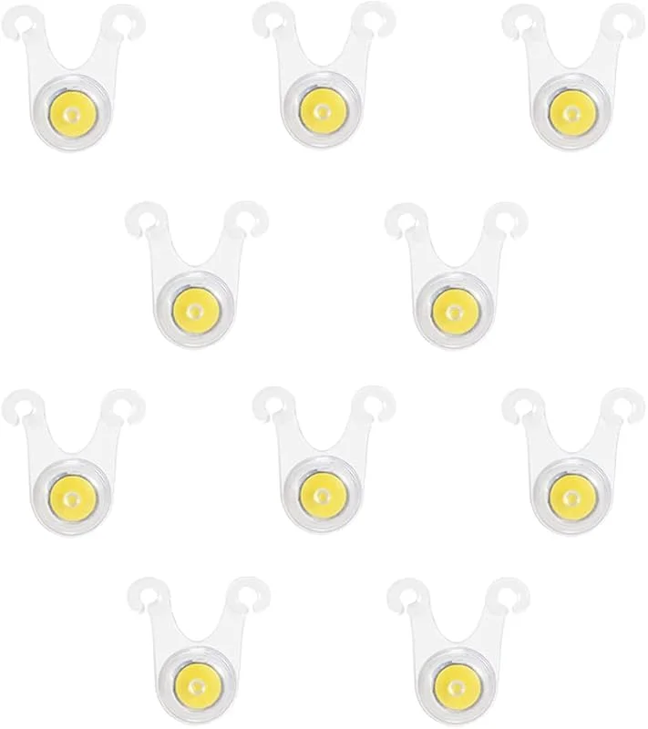 Besuche den Irfora-Store Irfora Lichterkette, 10 Stück Zeltschnur Lichtschutzseil Behänge Lichter Outdoor Camping Umgebungslicht IPX4 Wasserdicht — Weihnachtsbeleuchtung