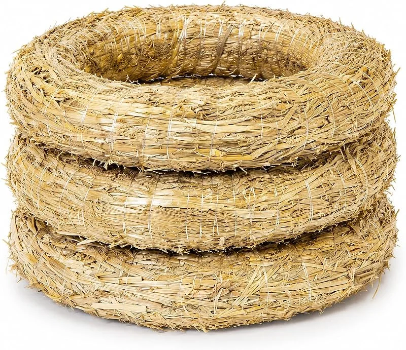 Besuche den SEPIR-Store Strohkranz, Strohrömer 40 cm – 3er Set, Natur Strohkränze Ø 40 cm x 7 cm, Kränze zum Basteln, Dekorieren & Selbermachen, Weihnachtskranz, Ostern, Türkranz, Tischdeko, DIY Kranz — Advent und Tisch