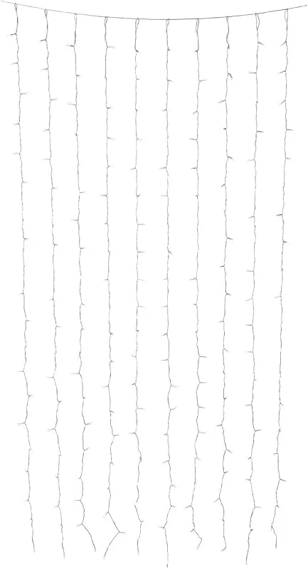 Besuche den BUTLERS-Store BUTLERS LED Lichtervorhang Indoor 90x200cm Warmweiß - SEA OF LIGHTS — Weihnachtsbeleuchtung