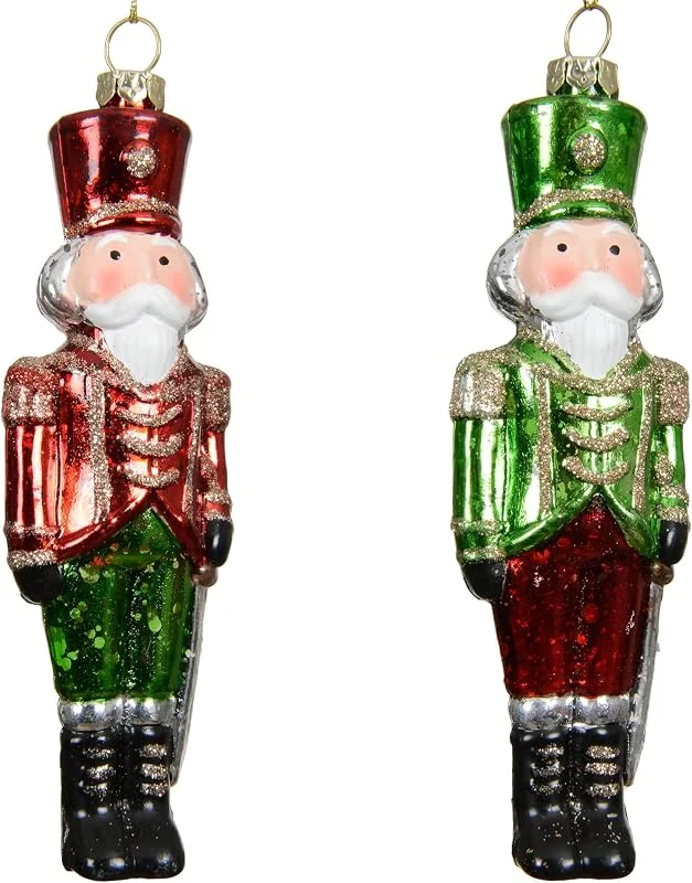 Marke: Kaemingk Kaemingk Christbaumschmuck Kunststoff 14, 5cm - Nussknacker Figur zum Aufhängen - 1 Stück Sortiert - bruchfest - Weihnachtsbaum Anhänger für Weihnachten - Christbaumanhänger & Weihnachtsbaumschmuck — Weihnachtsdeko