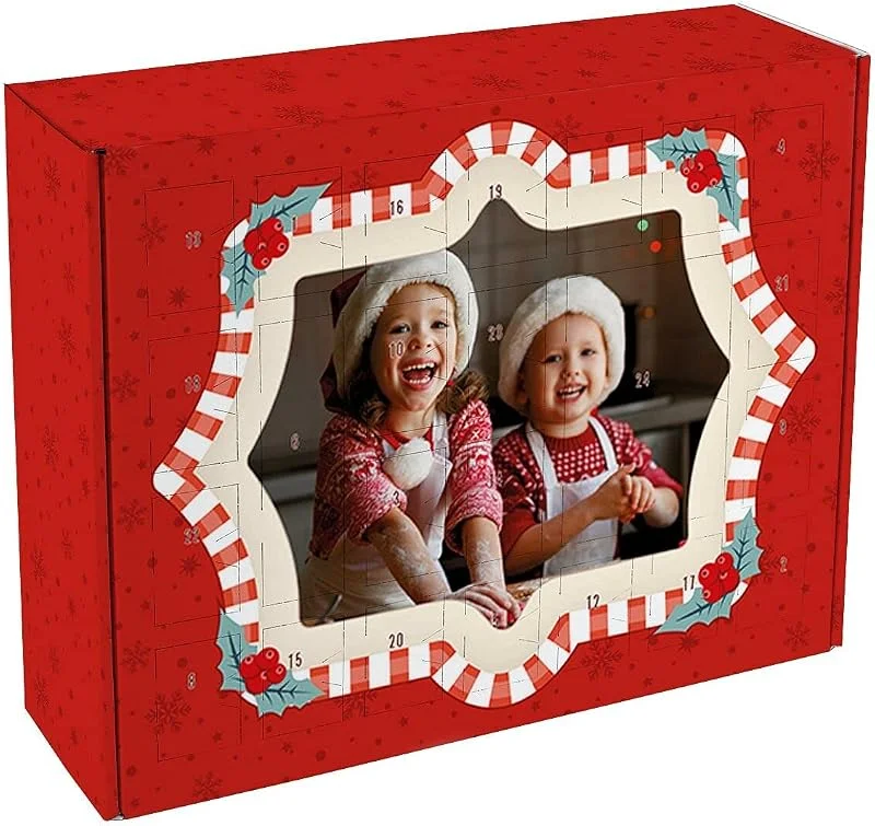 Besuche den Herz & Heim-Store Herz & Heim® Adventskalender mit Foto zum Befüllen - eine toller DIY Kalender für die Vorweihnachtszeit — Advent und Tisch