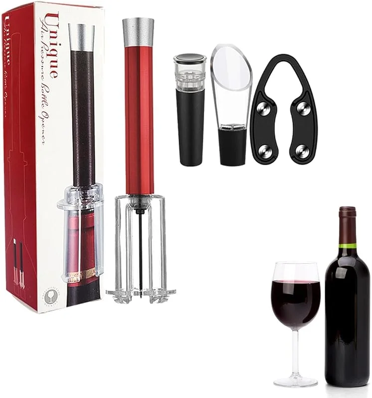 Marke: Generisch Flaschenöffner-Set, manuelles Weinöffner-Set, praktisch und robust — Wein und Festtafel