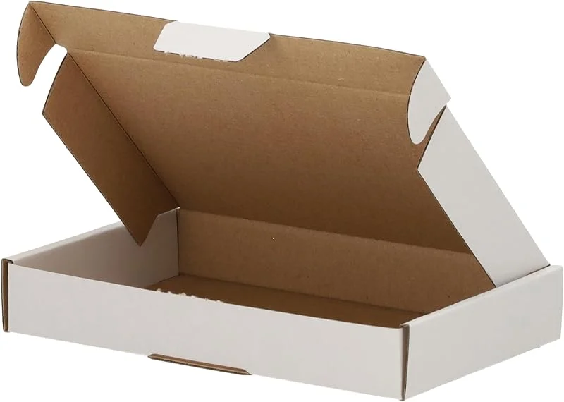 Marke: G&F VERPAKKINGEN Briefkastenkarton A4+ 345x255x28mm - 100 Stück Maxibriefkarton weiß für Versand, Wellpappe Faltschachtel - G&F Verpakkingen — Geschenkverpackung