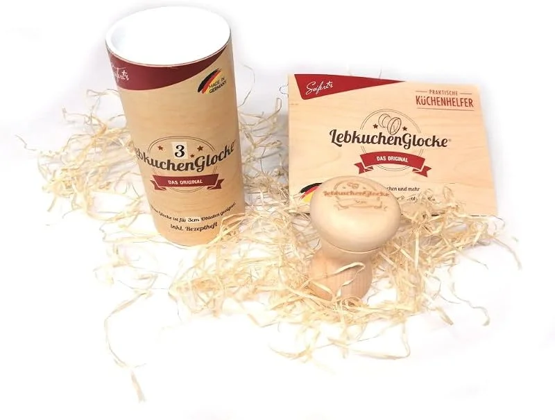 Besuche den FÜNDIG-Store Seifert Lebkuchenglocke 3 cm Ø - Holz-Lebkuchenform - Lebkuchen-Präger aus Holz - Mini-Amerikaner — Weihnachtskueche