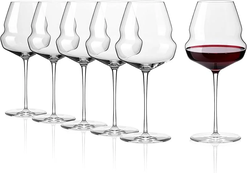 Besuche den Stölzle Lausitz-Store Stölzle Lausitz Cocoon Burgundergläser Rotweingläser 710 ml, 6er-Set — Wein und Festtafel