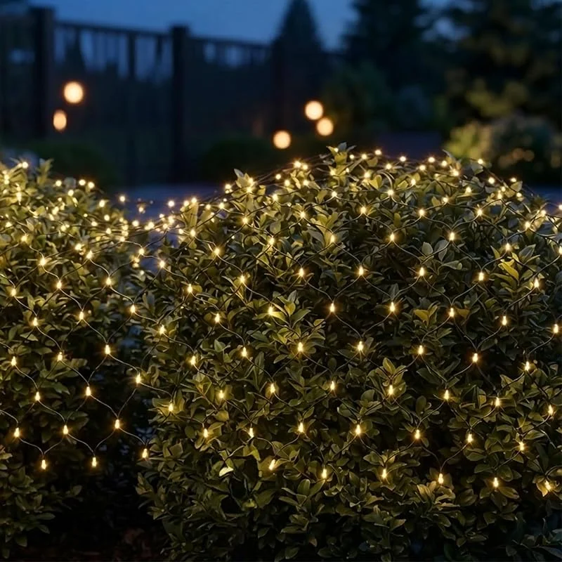 Besuche den Spetebo-Store Spetebo LED Lichternetz mit 160 LEDs - warmweiß — Weihnachtsbeleuchtung
