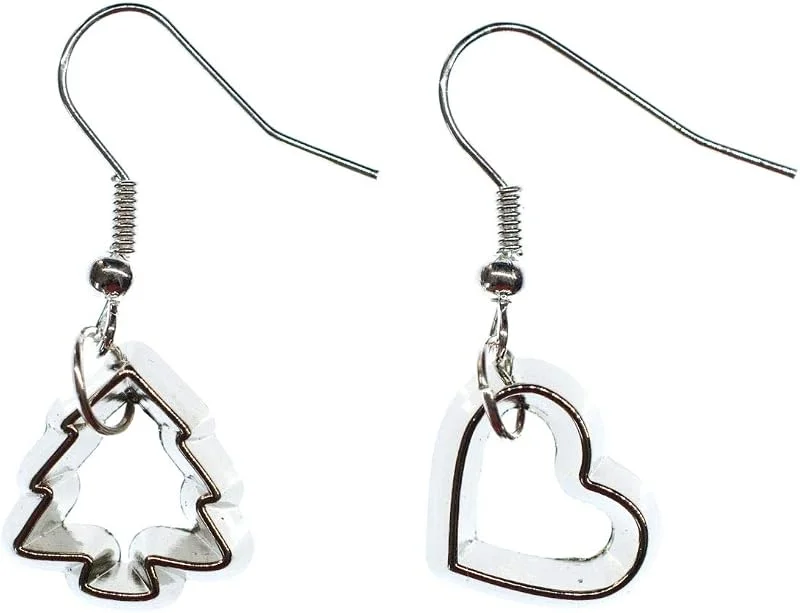 Besuche den Miniblings-Store Miniblings Plätzchenausstecher Ohrringe Ausstecher Förmchen versilbert — Weihnachtskueche
