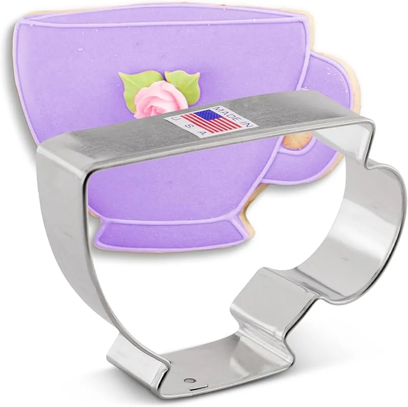 Besuche den Ann Clark Cookie Cutters-Store Ann Clark Ausstechform, Teetasse, 8, 9 cm, Ausstechformen von Ann Clark USA — Weihnachtskueche