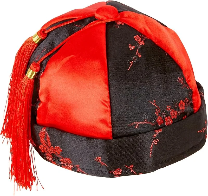Besuche den W WIDMANN MILANO Party Fashion-Store W WIDMANN MILANO Party Fashion 10672 - Hut Chinese, Mandarin-Hut, Kopfbedeckung, Mottoparty, Karneval — Weihnachtsmode