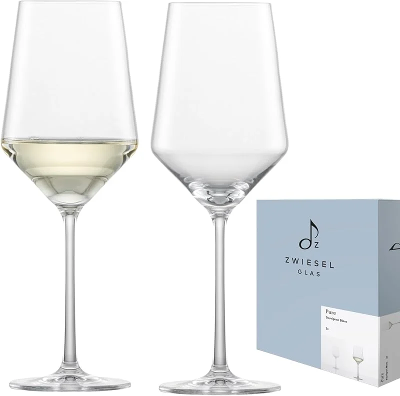 Besuche den Zwiesel Glas-Store Zwiesel Glas Sauvignon Blanc Weißweingläser Pure (2 Stk), Made in Germany — Wein und Festtafel