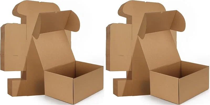 Besuche den HORLIMER-Store HORLIMER 15 Stück Braun Versandkarton Klein Karton Box, 30, 5x22, 9x15, 3 cm Verpackungskartons aus Wellpappe für Warensendung, Geschenkbox, Faltkarton, Postkarton (Packung mit 2) — Geschenkverpackung