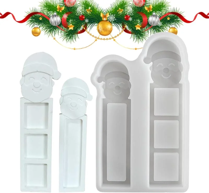 Marke: Generisch Weihnachts Seifenformen Santa Design Weihnachts Schokoladenformen — Weihnachtskueche