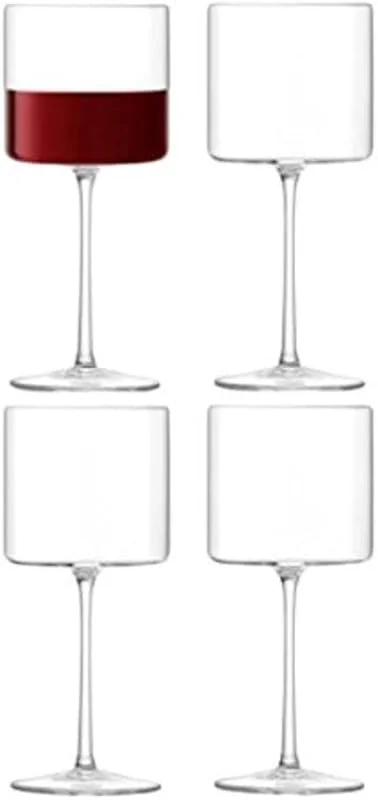 Marke: LSA International LSA International Otis Rotweinglas 310ml Klar x 4 — Wein und Festtafel