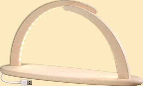 Besuche den Rudolphs Schatzkiste-Store Rudolphs Schatzkiste Schwibbogen unbestückt mit LED Beleuchtung HxBxT = 21x42x13cm NEU Lichterbogen Fensterbogen Spitzbogen Erzgebirge Seiffen Weihnachten Beleuchtung Fensterschmuck Bogen — Weihnachtsdeko